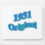 1931 Original Blue Green Mousepad