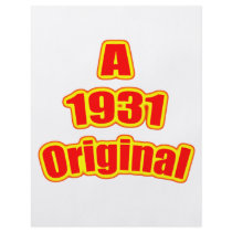 1931 Original Red Custom Flyer