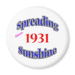 1931 Spreading Sunshine Fridge Magnets