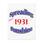 1931 Spreading Sunshine Post Cards