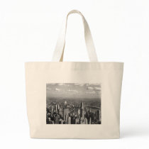 1932-New York-Chrysler Building Tote Bags