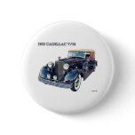 1933 CADILLAC V/16 #2 BUTTON