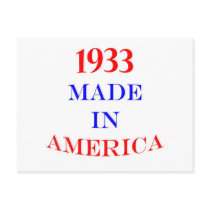 1933 Made in America Postcard