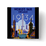 1934 Chicago World's Fair Buttons