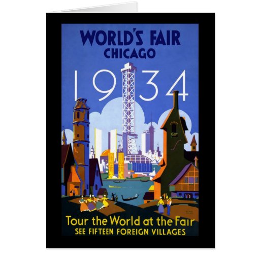 1934 Chicago World's Fair Cards