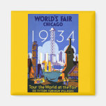 1934 Chicago World's Fair Magnet