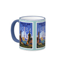 1934 Chicago World's Fair mugs