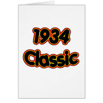 1934 Classic Card