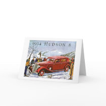 1934 Hudson 8 - Vintage Advertisement cards