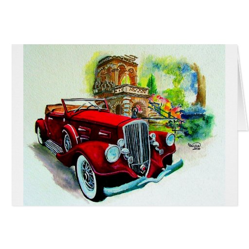 1934 Pierce Arrow Cards