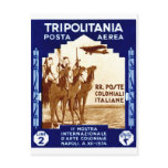 1934 Tripolitania 2 Lire stamp Post Card