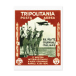 1934 Tripolitania 80 centesimi stamp Post Cards