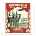 1934 Tripolitania 80 centesimi stamp stickers