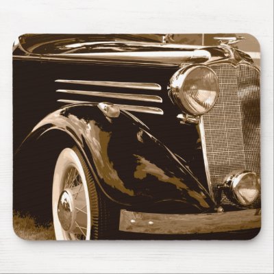 1934 Vauxhall BX Roadster Mouse Mats by jhoweaa