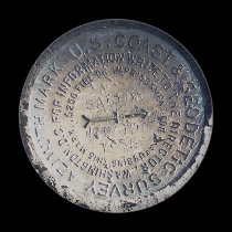 1935 Azimuth Survey Mark magnets