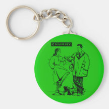 1935 Green Chummy Key Chains