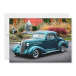 1936 Chevy Chevrolet Coupe Hot Rod Invitations