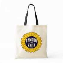 1936 Elect Landon and Knox Canvas Bags