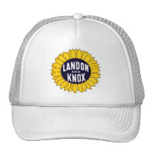 1936 Elect Landon and Knox Mesh Hat