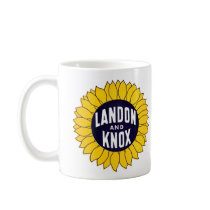 1936 Elect Landon and Knox Mug