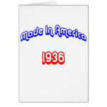 1936 Made In America Greeting Cards