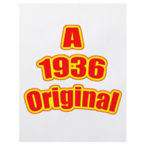 1936 Original Red Custom Flyer