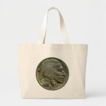 1936 US 'Buffalo' nickel heads bag