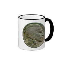 1936 US 'Buffalo' nickel heads mug