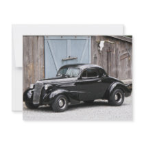 1937 Chevy Coupe Personalized Invites