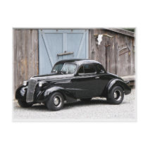 1937 Chevy Coupe postcards