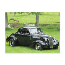 1937 Chevy Coupe postcards