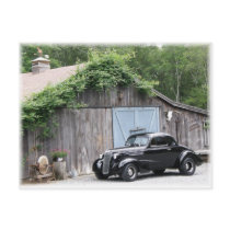 1937 Chevy Coupe postcards
