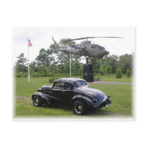1937 Chevy Coupe postcards
