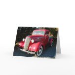 1937 Chevy Pickup Card