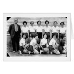 1937 Dibrell Girls Basketball Greeting Cards