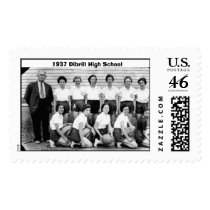 1937 Dibrell Girls Basketball postage