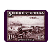 1937 South West Africa Rectangle Magnets