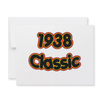 1938 Classic invitations