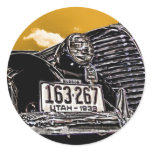 1938 Hudson Terraplane Businessmans' Coupe Stickers