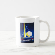 1939 New York World Fair Coffee Mugs