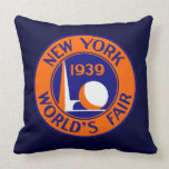 1939 New York World's Fair Throw Pillows