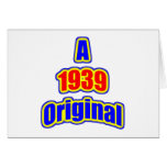 1939 Original Bl Red Greeting Card