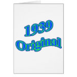 1939 Original Blue Green Cards
