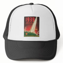 1939 World's Fair San Francisco Bay Mesh Hat