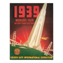 1939 World's Fair San Francisco Bay Print