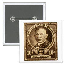 1940 Booker T. Washington Stamp Pins
