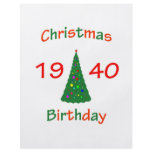1940 Christmas Birthday Custom Flyer