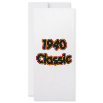1940 Classic rack cards