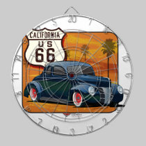 1940 Ford Route 66 Dartboard dartboards