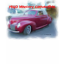 1940 Mercury Convertible t-shirts by ezcat1 1940 Mercury Convertible t-shirts